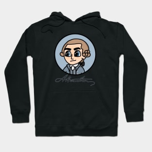 Chibi Alexander Hamilton - Patriot Portrait (Small Design) Hoodie